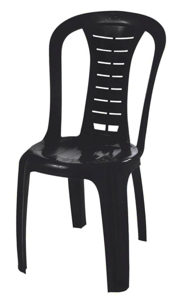 כיסא פלסטיק דוד שחור