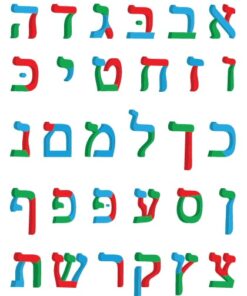 מדבקות אותיות ויניל אב דפוס