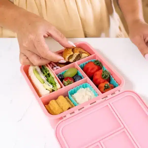 Little Lunch Box - קופסת בנטו מחולקת 5 תאים - Strawberry