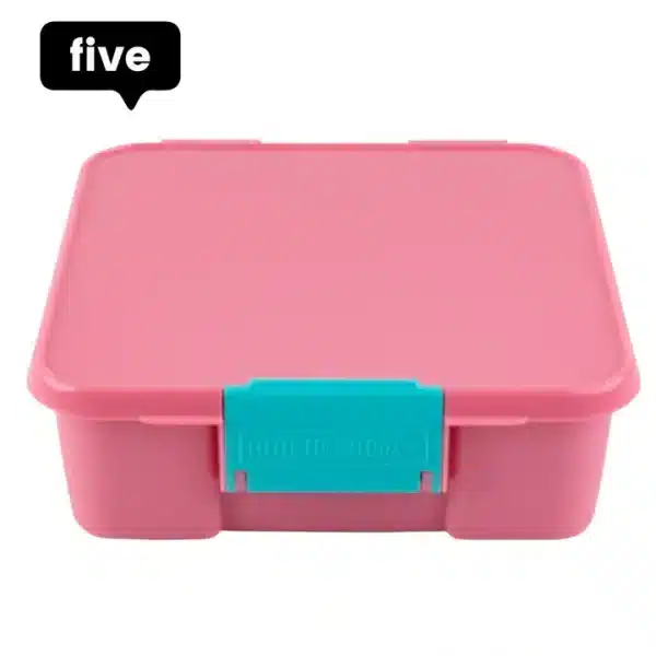 Little Lunch Box - קופסת בנטו מחולקת 5 תאים - Strawberry