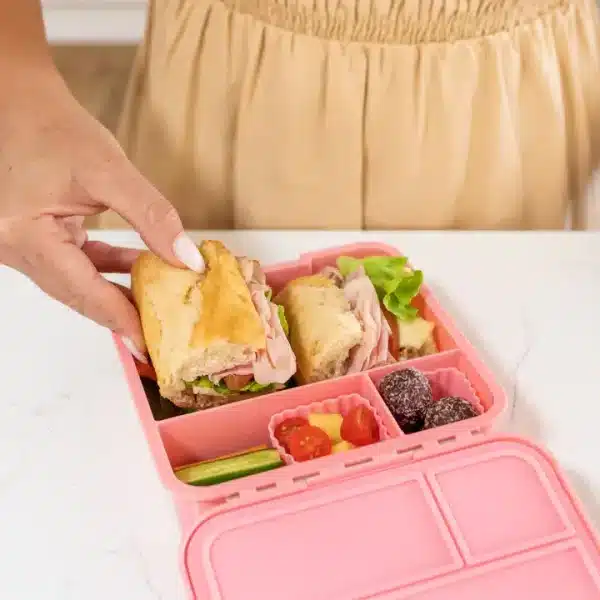 Little Lunch Box - קופסת בנטו מחולקת 3 תאים - Strawberry